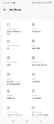 Tecno spark 10 pro,8/128